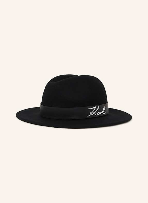 KARL LAGERFELD Hut SCHWARZ