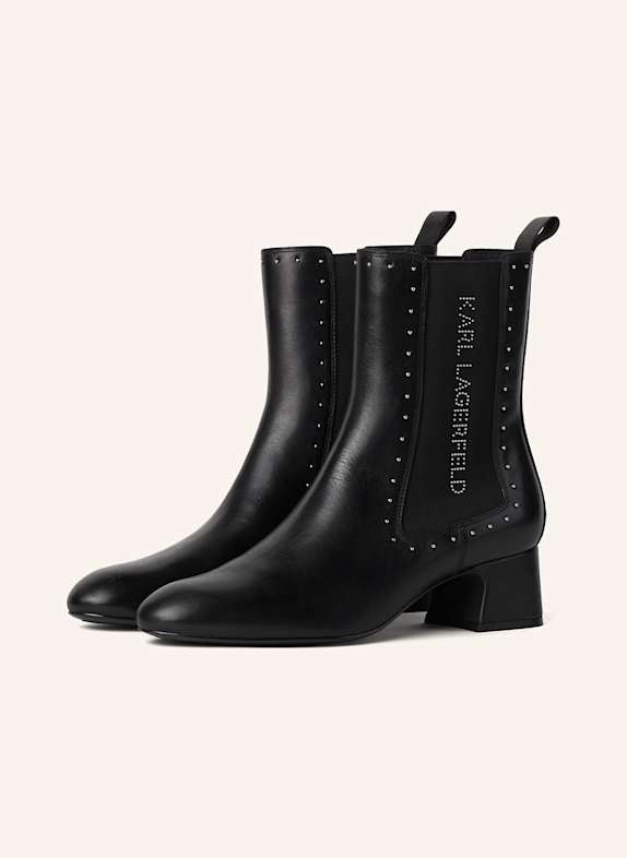 KARL LAGERFELD Stiefel SCHWARZ