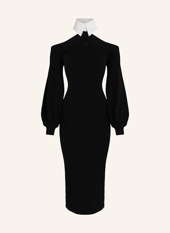 KARL LAGERFELD Kleid SCHWARZ