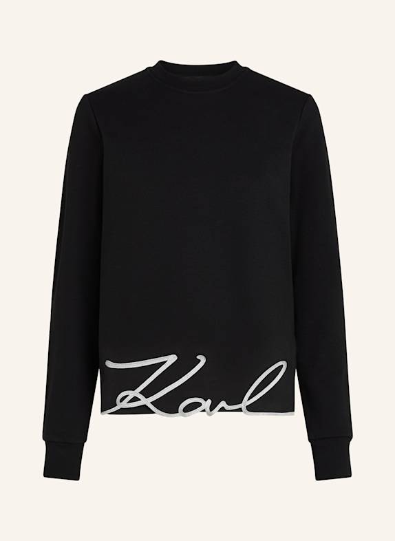 KARL LAGERFELD Sweatshirt SCHWARZ