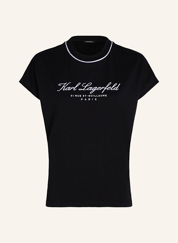 KARL LAGERFELD Top SCHWARZ