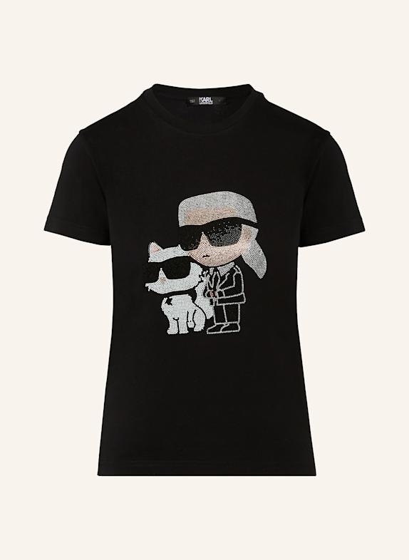 KARL LAGERFELD T-shirt SCHWARZ