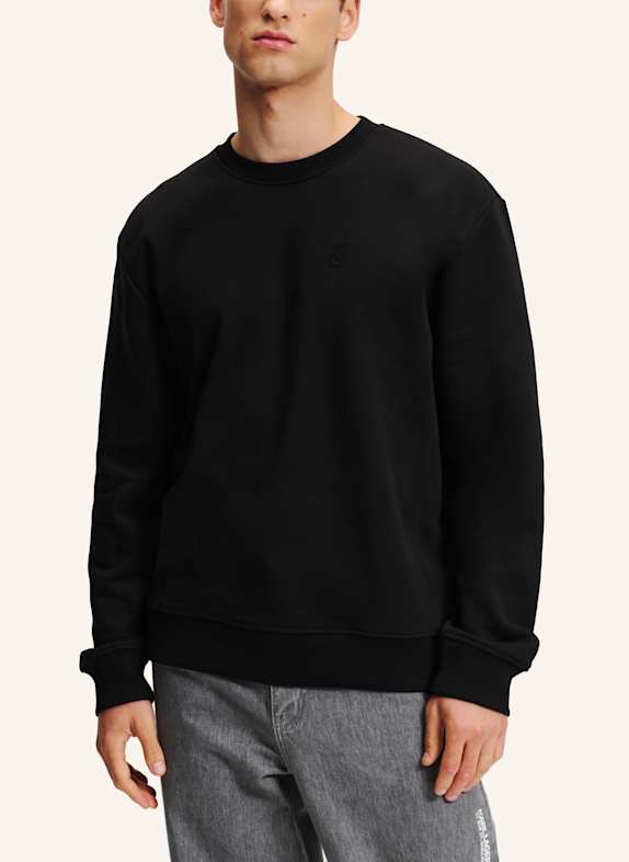 KARL LAGERFELD Sweatshirt SCHWARZ