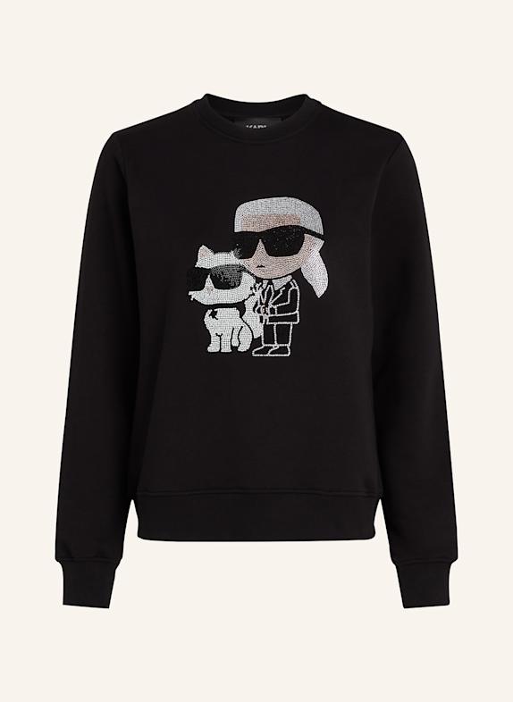 KARL LAGERFELD Sweatshirt SCHWARZ