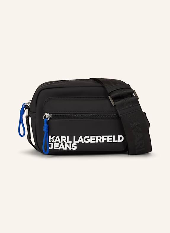 KARL LAGERFELD JEANS Umhängetasche SCHWARZ