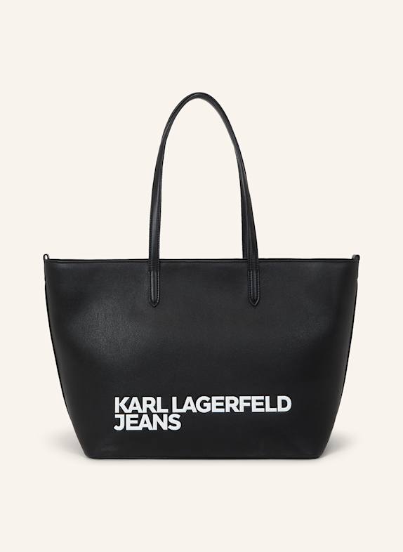 KARL LAGERFELD JEANS Handtasche SCHWARZ