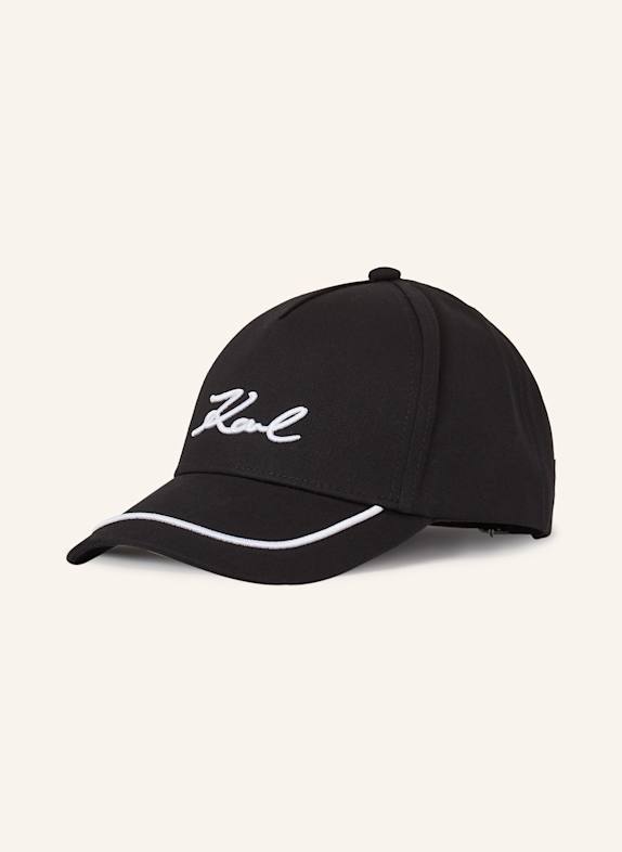 KARL LAGERFELD Cap SCHWARZ