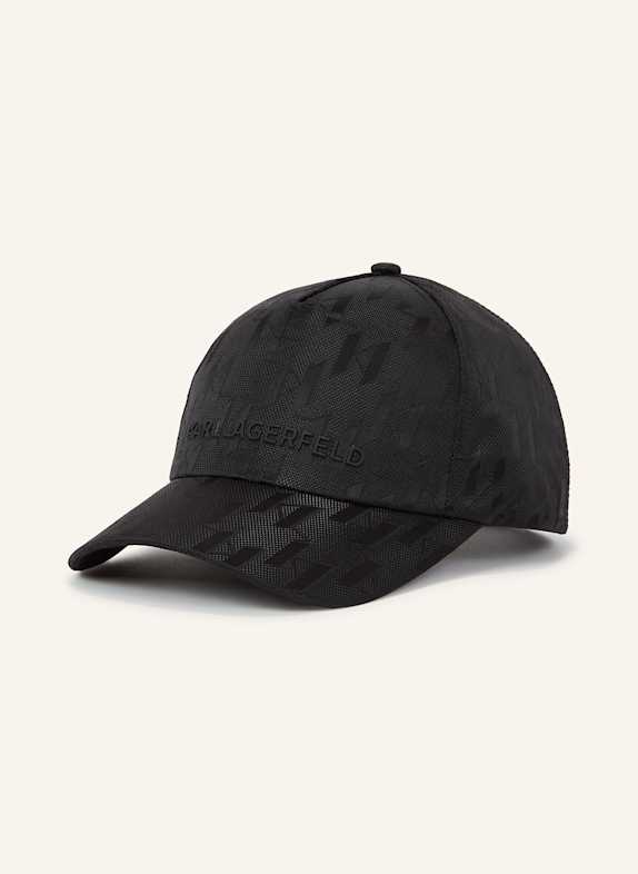 KARL LAGERFELD Cap SCHWARZ