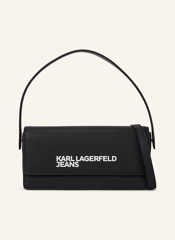 KARL LAGERFELD JEANS Umhängetasche SCHWARZ