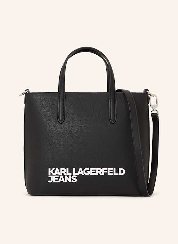 KARL LAGERFELD JEANS Handtasche SCHWARZ