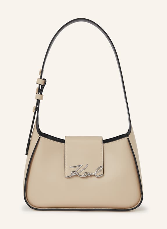 KARL LAGERFELD Schultertasche BEIGE