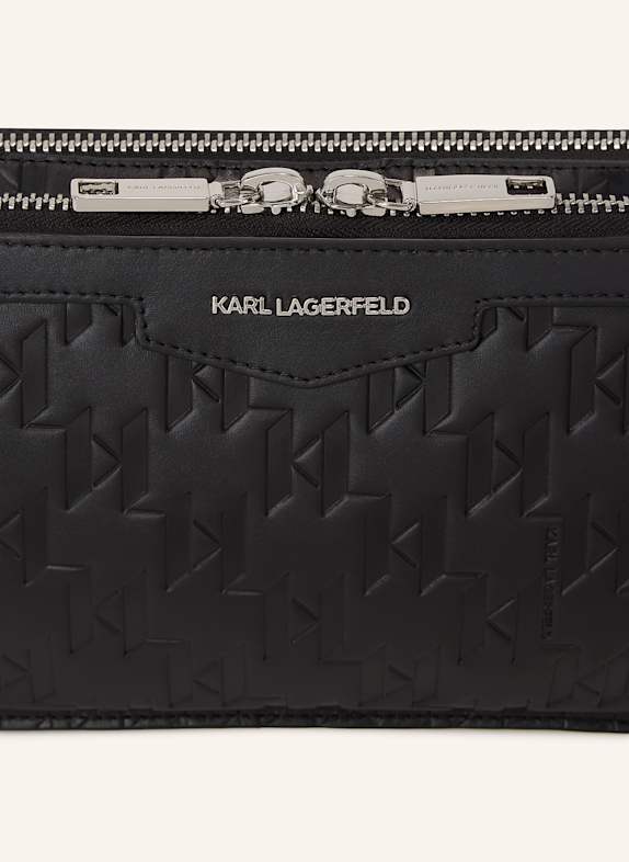 KARL LAGERFELD Gürteltasche SCHWARZ