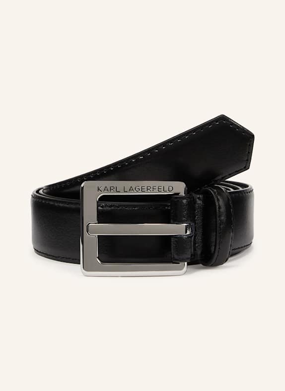 KARL LAGERFELD K/ESSENTIAL BELT SCHWARZ