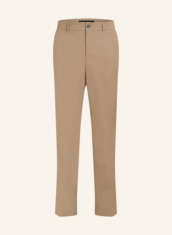 KARL LAGERFELD LEGERE CHINO-HOSE TAUPE