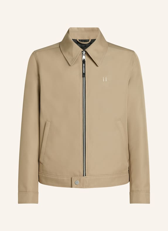 KARL LAGERFELD KL MONOGRAM KURZE JACKE TAUPE