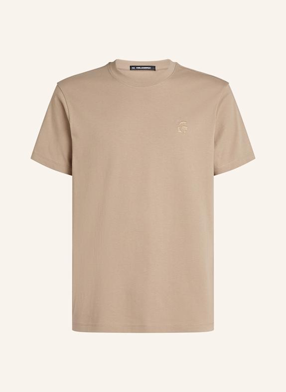 KARL LAGERFELD KARL KAMEO T-SHIRT TAUPE