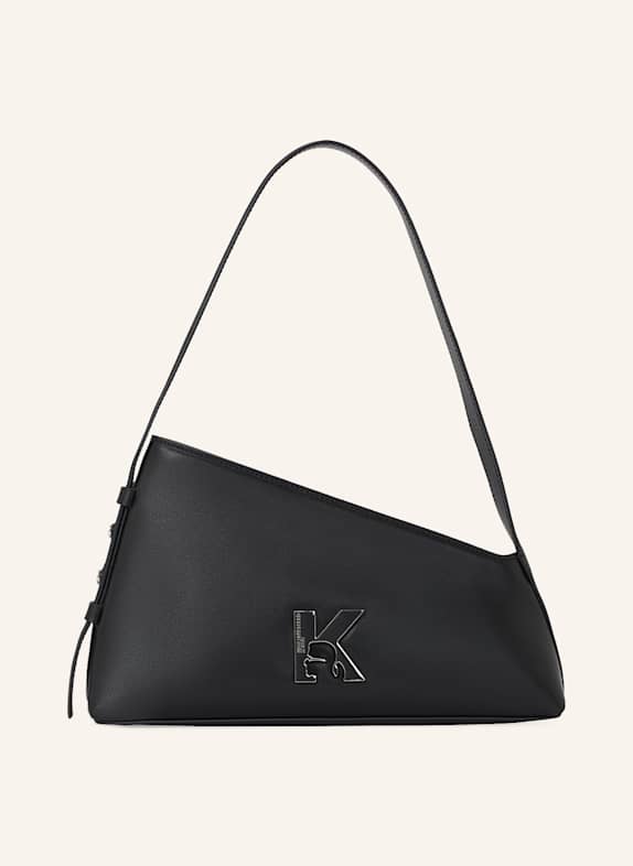 KARL LAGERFELD JEANS Schultertasche SCHWARZ