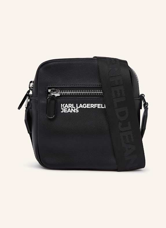 KARL LAGERFELD JEANS Umhängetasche SCHWARZ
