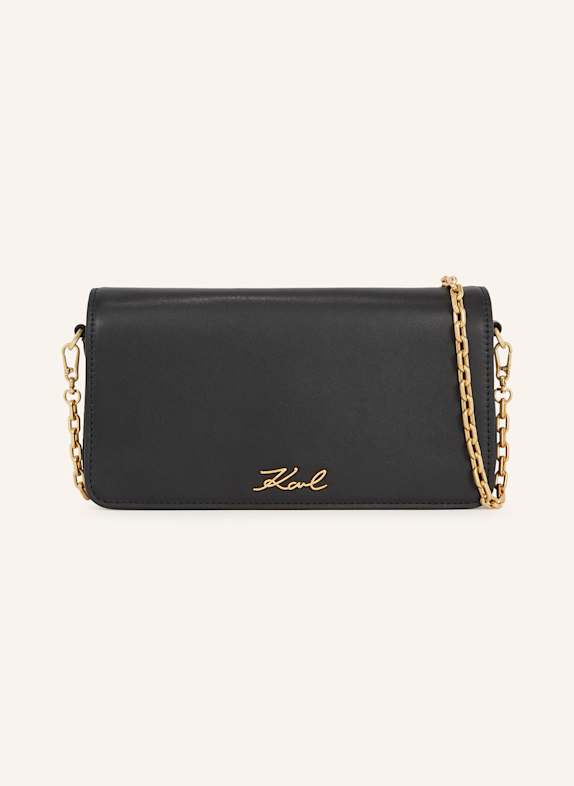 KARL LAGERFELD K/SIGNATURE POUCH SCHWARZ/ GOLD