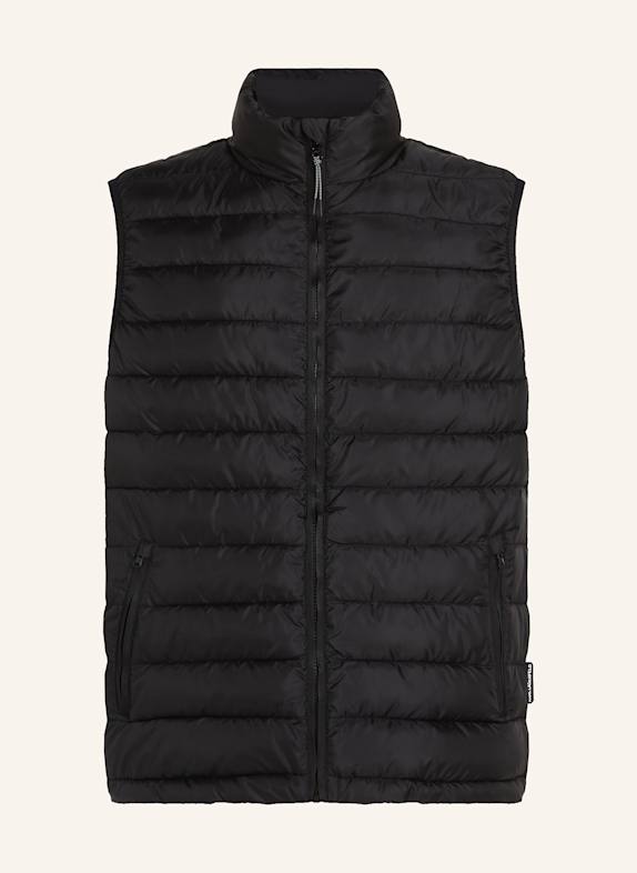 KARL LAGERFELD Weste SCHWARZ