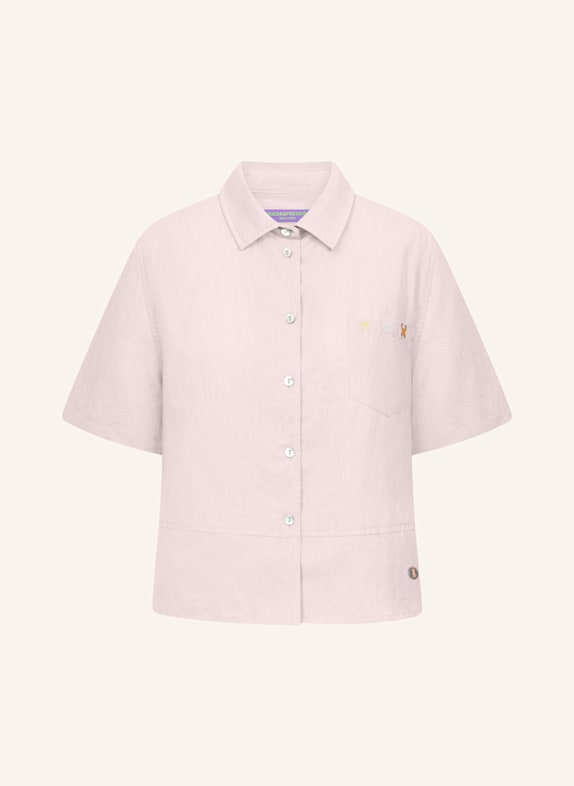FRIEDA & FREDDIES Blouse ROSÉ/ HELLBLAU