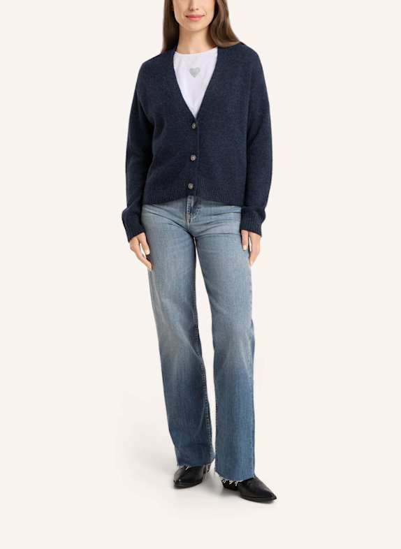 FRIEDA & FREDDIES Strickjacke DUNKELBLAU
