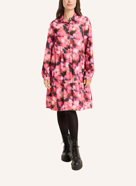 FRIEDA & FREDDIES Hemdblusenkleid HELLROT