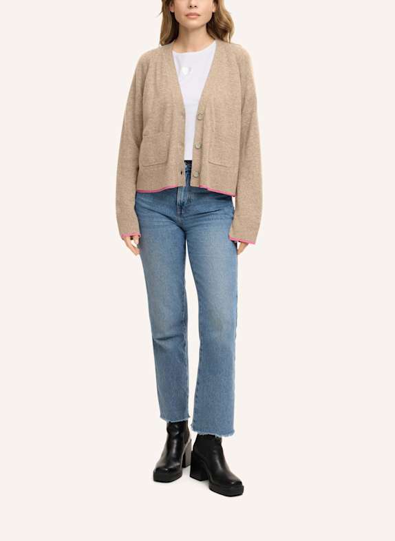 FRIEDA & FREDDIES Strickjacke BEIGE
