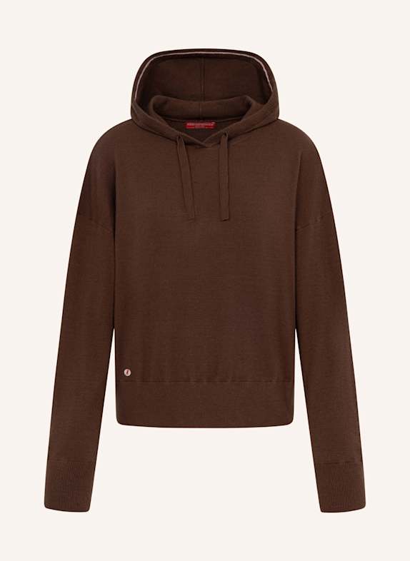 FRIEDA & FREDDIES Strickpullover mit Kapuze BEIGE