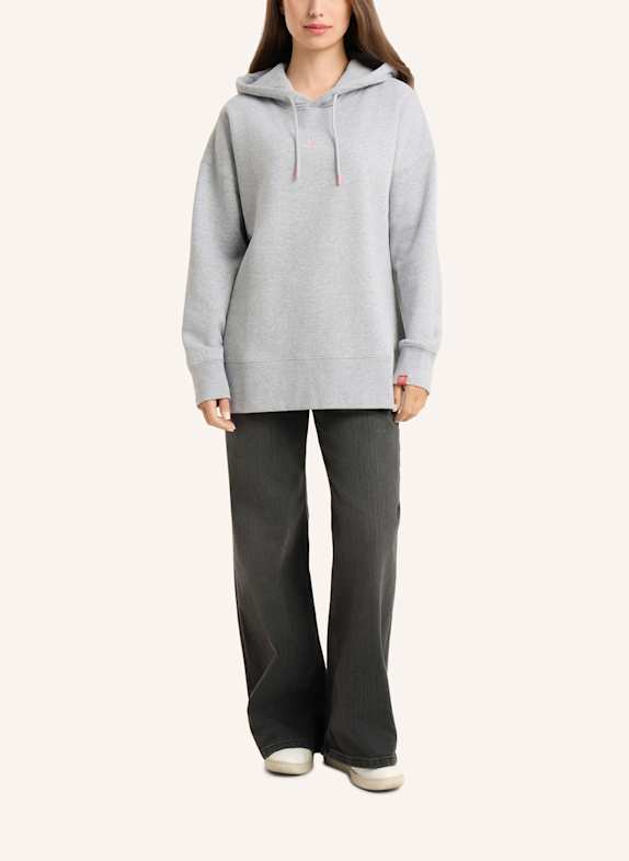 FRIEDA & FREDDIES Oversized-Hoodie GRAU