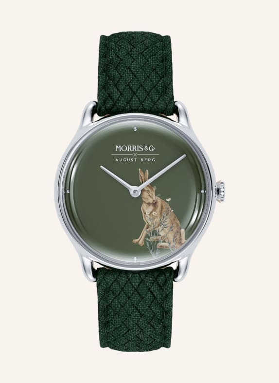 AUGUST BERG Armbanduhr Morris & Co. GRÜN