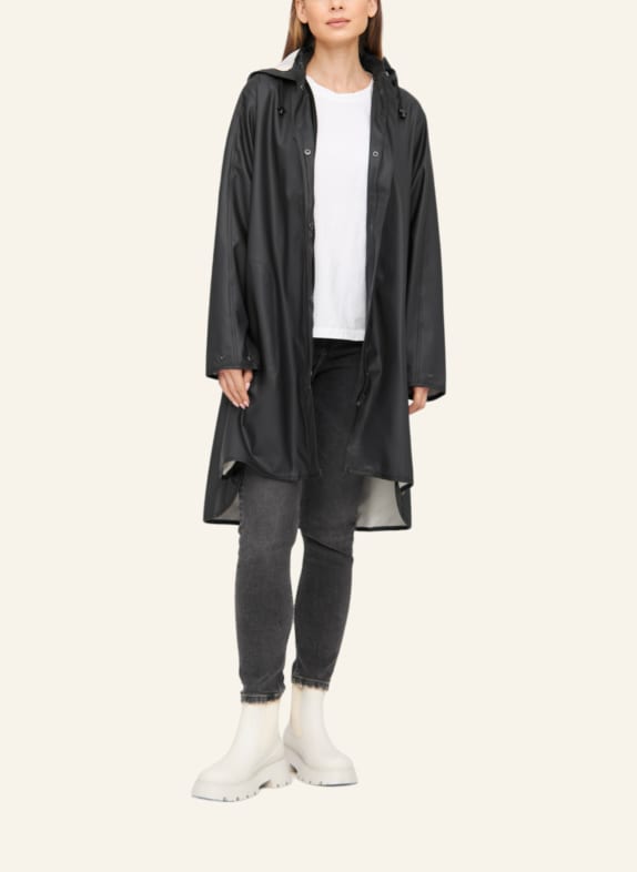 ILSE JACOBSEN Regenjacke RAIN71 SCHWARZ