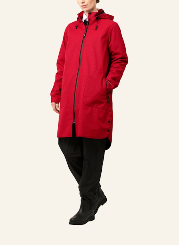 ILSE JACOBSEN Regenjacke RAIN128 HELLROT