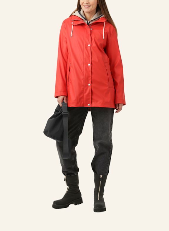 ILSE JACOBSEN Regenjacke ROT