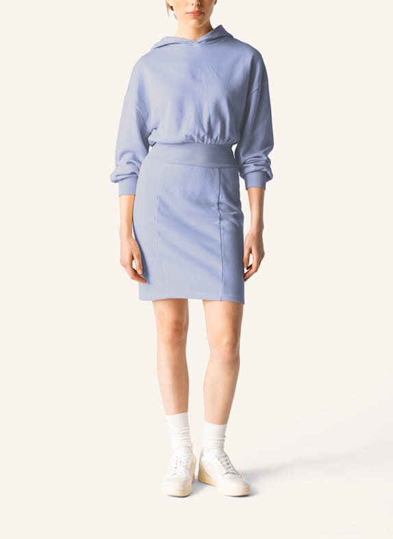 Les Lunes Hoodie-Kleid CHARLIE BLAU