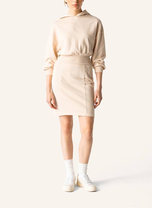 Les Lunes Hoodie-Kleid CHARLIE BEIGE