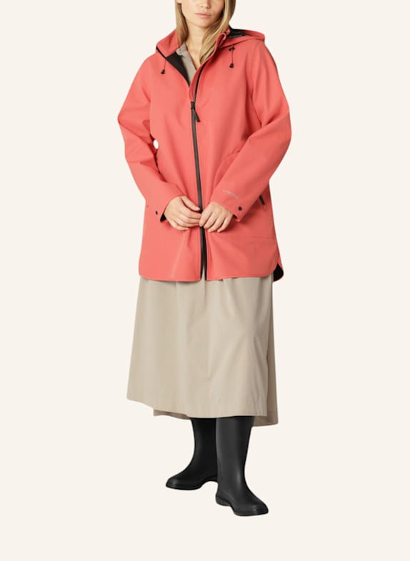 ILSE JACOBSEN Regenmantel RAIN135 HELLROSA
