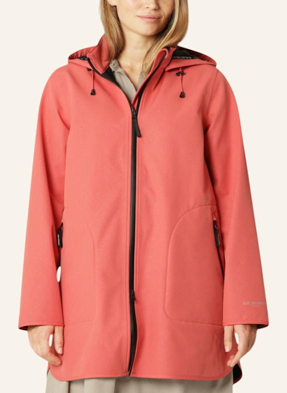 ILSE JACOBSEN Regenmantel RAIN135 HELLROSA