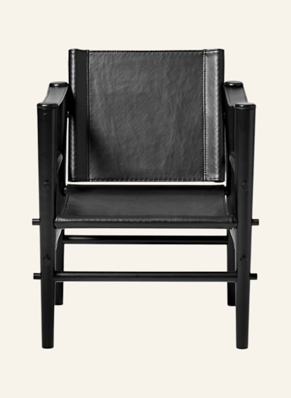 cinas Lounge Safaristuhl NOBLE SCHWARZ