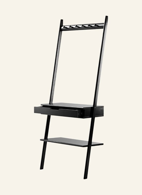 cinas Garderobe mit Schublade NOBLE SCHWARZ