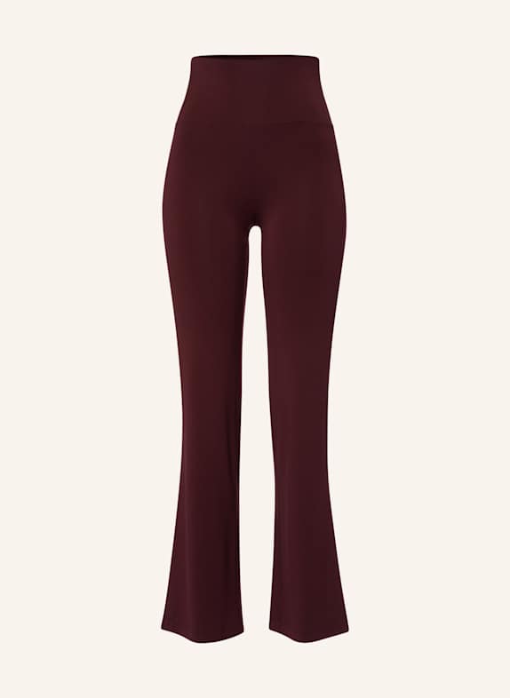 Les Lunes Hose BELLE LEGGINGS FLARED DUNKELBRAUN