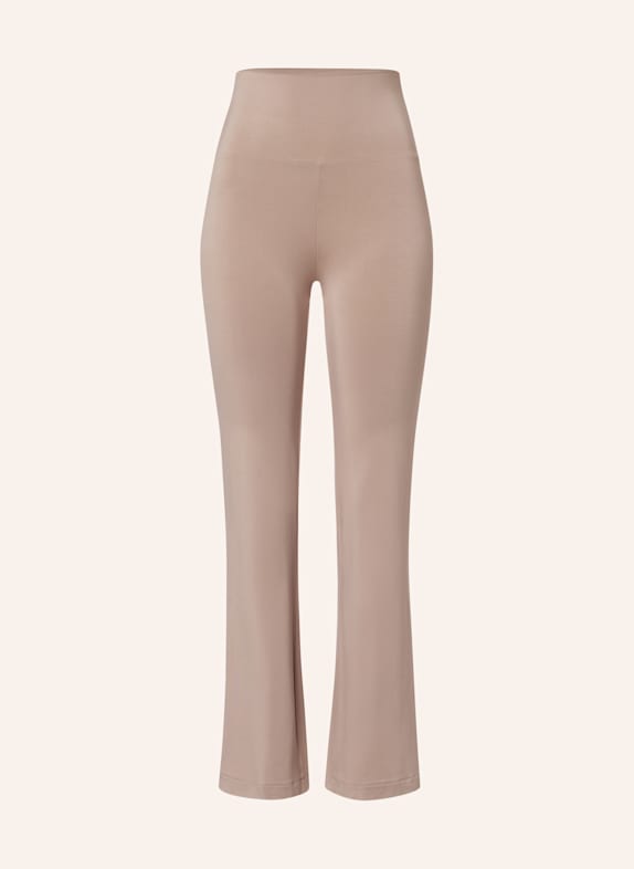 Les Lunes Hose BELLE LEGGINGS FLARED BEIGE