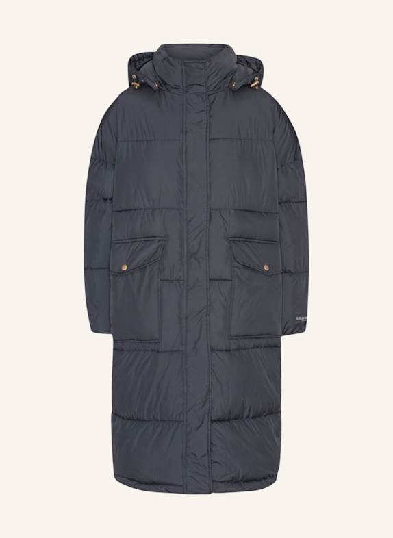 ILSE JACOBSEN Wintersteppmantel PEPPY06 BLAUGRAU