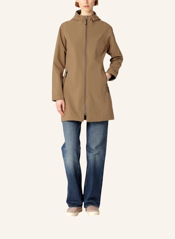 ILSE JACOBSEN Regenjacke DAYBREAK01 CAMEL
