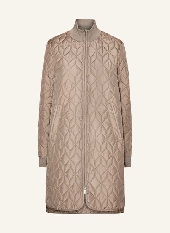 ILSE JACOBSEN Steppmantel BEIGE