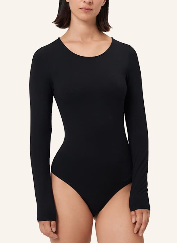Les Lunes Langarmbody ALENA WARM LONGSLEEVE THERMO BODYSUIT SCHWARZ