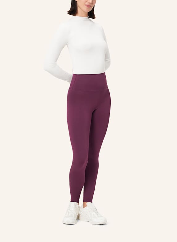 Les Lunes Leggings LUNA WARM LEGGINGS THERMO DUNKELROT