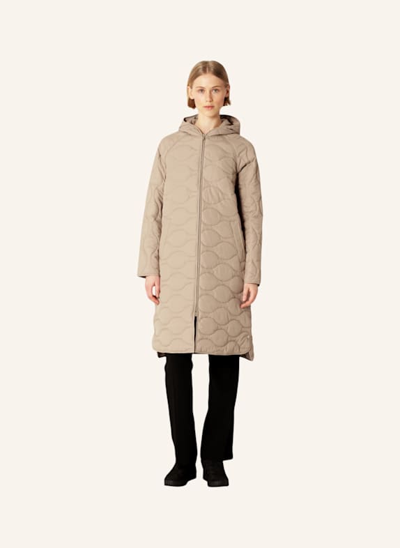 ILSE JACOBSEN Steppmantel QUILTED08 BEIGE