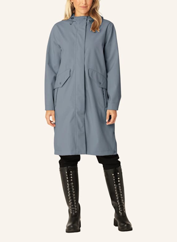 ILSE JACOBSEN Regenjacke DAYBREAK03B BLAUGRAU