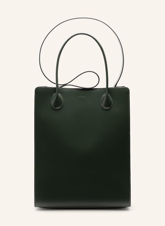 Lié Studio Umhängetasche THE JANE BAG OLIVE GREEN PATENT LEATHER